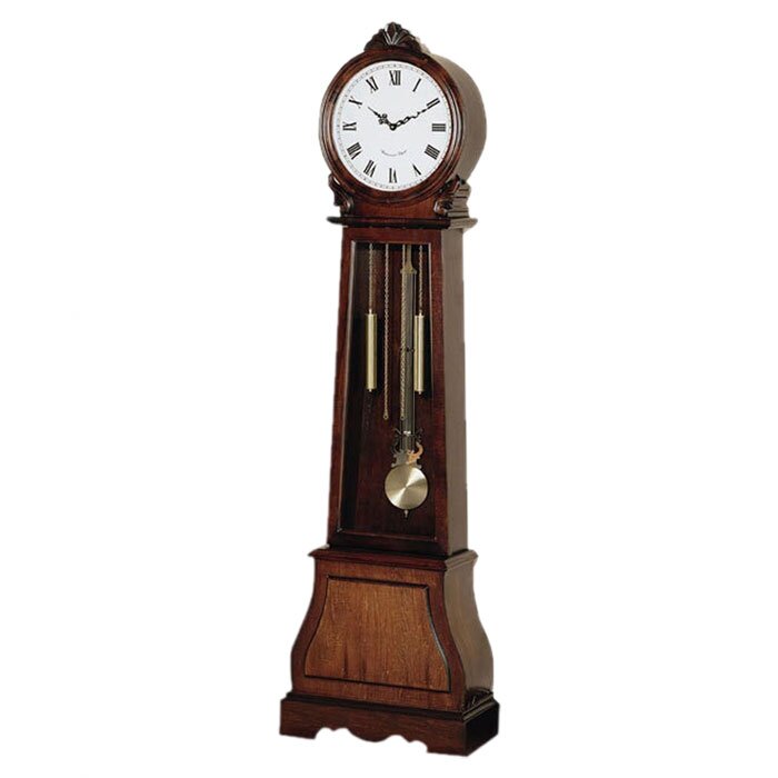 Swensen 71.75'' H Wood Grandfather Clock with Adjustable Chime Volume